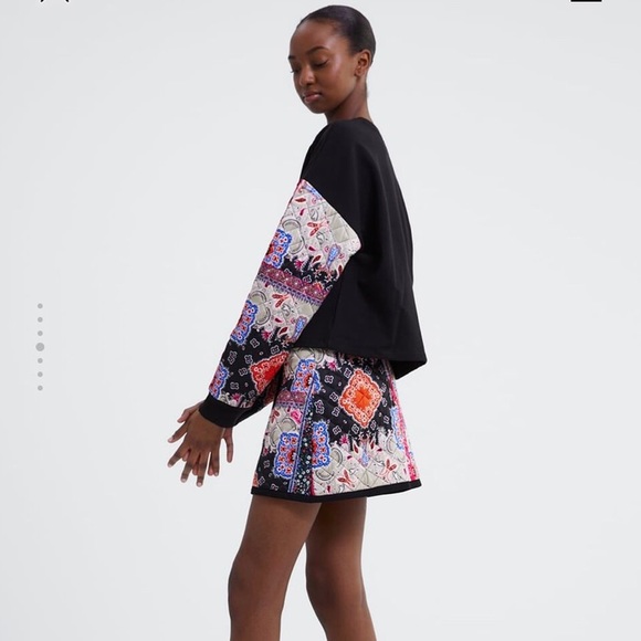 NWT unique Zara quilt skirt - Picture 4 of 4